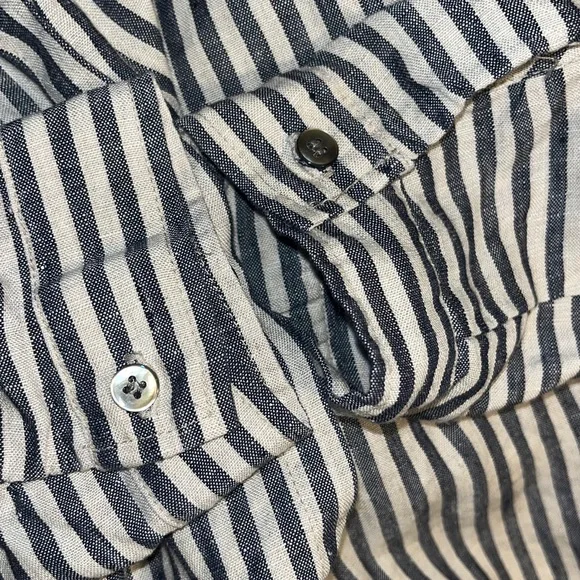 Ichi Antiquités | Linen Button-Down Shirt - Picture 7 of 9